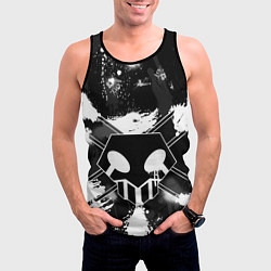 Майка-безрукавка мужская БЛИЧ ШИНИГАМИ ЛОГО НА СПИНЕ, цвет: 3D-черный — фото 2