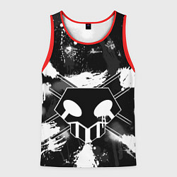 Майка-безрукавка мужская БЛИЧ ШИНИГАМИ ЛОГО НА СПИНЕ, цвет: 3D-красный