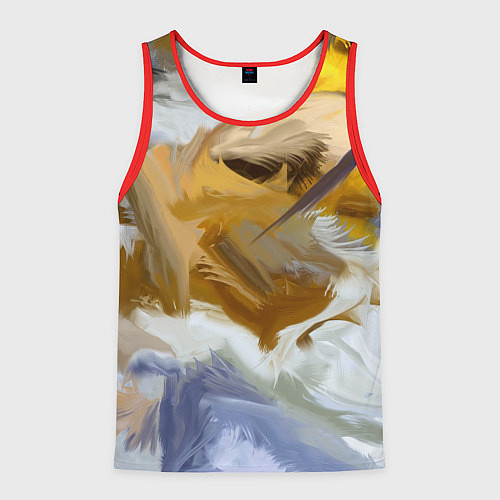 Мужская майка без рукавов FET / 3D-Красный – фото 1