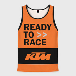 Майка-безрукавка мужская KTM READY TO RACE Z, цвет: 3D-черный