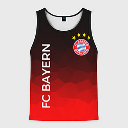 Майка-безрукавка мужская ФК БАВАРИЯ BAYERN МЮНХЕН, цвет: 3D-черный