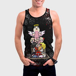Майка-безрукавка мужская The Binding of Isaac ИСААК, цвет: 3D-черный — фото 2