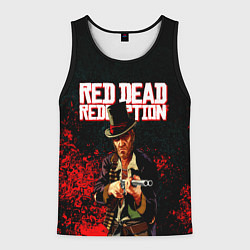 Майка-безрукавка мужская Red Dead Redemption Bandit, цвет: 3D-черный