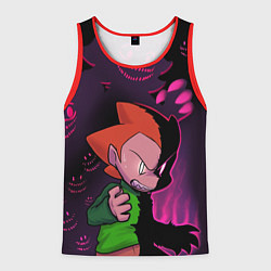 Майка-безрукавка мужская Friday Night Funkin FNF, цвет: 3D-красный