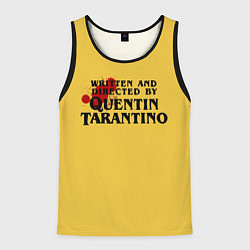 Майка-безрукавка мужская Quentin Tarantino, цвет: 3D-черный