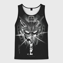 Майка-безрукавка мужская GUNDAM, цвет: 3D-черный
