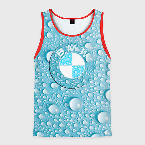 Мужская майка без рукавов BMW STORM / 3D-Красный – фото 1