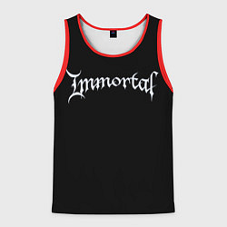 Майка-безрукавка мужская Immortal, цвет: 3D-красный