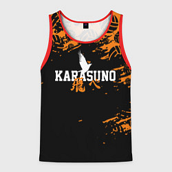 Майка-безрукавка мужская KARASUNO КАРАСУНО, цвет: 3D-красный