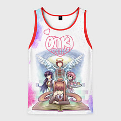 Майка-безрукавка мужская Doki Doki Доки Доки Z, цвет: 3D-красный