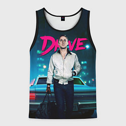 Майка-безрукавка мужская Райан Гослинг Драйв, цвет: 3D-черный