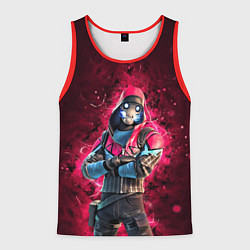 Майка-безрукавка мужская Fortnite Bonehead, цвет: 3D-красный