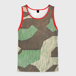 Мужская майка без рукавов Камуфляж хаки армейский