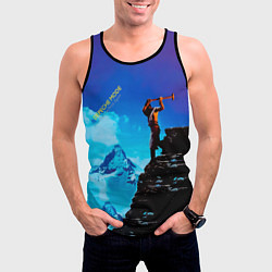 Майка-безрукавка мужская Construction Time Again - Depeche Mode, цвет: 3D-черный — фото 2