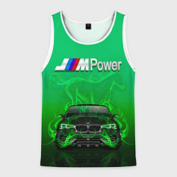 Мужская майка без рукавов BMW GREEN STYLE