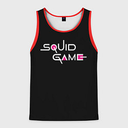 Майка-безрукавка мужская Squid Game, цвет: 3D-красный