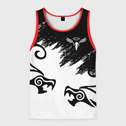 Мужская майка без рукавов ТОКИЙСКИЕ МСТИТЕЛИ ВАЛЬГАЛЛА / 3D-Красный – фото 1