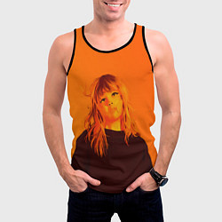 Майка-безрукавка мужская Sweet Taylor Swift, цвет: 3D-черный — фото 2