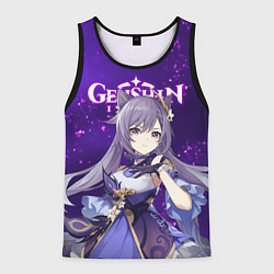 Майка-безрукавка мужская КЭ ЦИН KEQING, цвет: 3D-черный