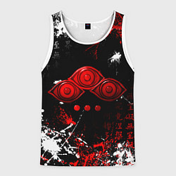 Майка-безрукавка мужская Король Захард Башня Бога Знак, цвет: 3D-белый