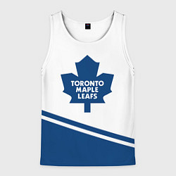 Майка-безрукавка мужская Toronto Maple Leafs Торонто Мейпл Лифс, цвет: 3D-белый