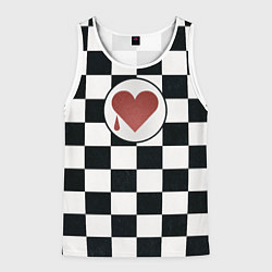 Майка-безрукавка мужская Плакальщики цвет ордена, цвет: 3D-белый