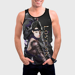 Майка-безрукавка мужская LOST ARK Lance Master, цвет: 3D-черный — фото 2
