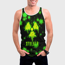 Майка-безрукавка мужская НОВОГОДНИЙ СТАЛКЕР НОВЫЙ ГОД В STALKER 2022, цвет: 3D-белый — фото 2