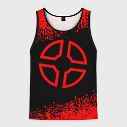 Майка-безрукавка мужская TEAM FORTRESS 2 Краска, цвет: 3D-черный