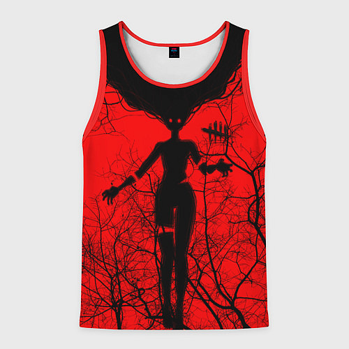 Мужская майка без рукавов Dead by Daylight дух / 3D-Красный – фото 1