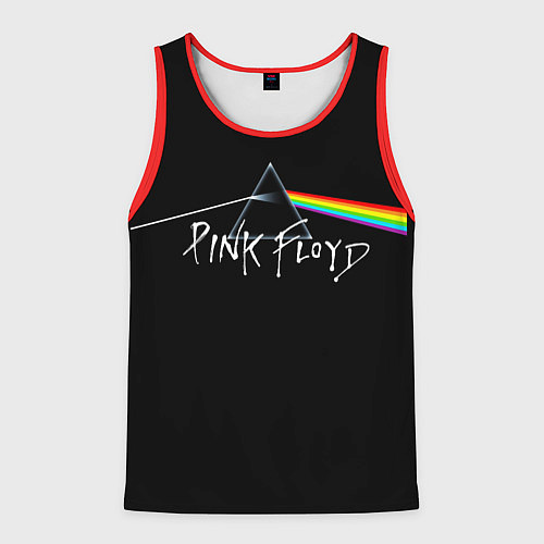 Мужская майка без рукавов PINK FLOYD - ПИНК ФЛОЙД / 3D-Красный – фото 1
