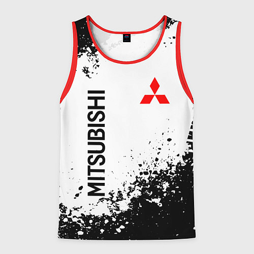 Мужская майка без рукавов Mitsubishi Drift / 3D-Красный – фото 1