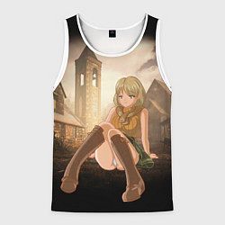 Майка-безрукавка мужская Ashley Graham Resident Evil4 by sexygirlsdraw, цвет: 3D-белый