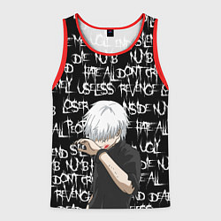 Майка-безрукавка мужская КАНЕКИ DEAD INSIDE, цвет: 3D-красный