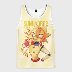 Майка-безрукавка мужская Sunnydrop fnaf, цвет: 3D-белый