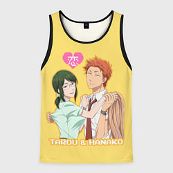 Майка-безрукавка мужская Ханакo & Таро, цвет: 3D-черный