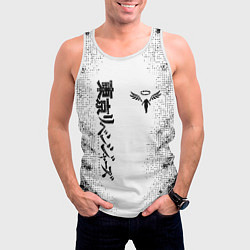 Майка-безрукавка мужская Токийские мстители Tokyo Revengers logo, цвет: 3D-белый — фото 2