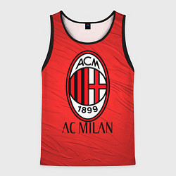 Мужская майка без рукавов Ac milan милан