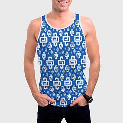 Майка-безрукавка мужская Blue Pattern Dope Camo Dope Street Market, цвет: 3D-белый — фото 2