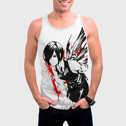 Майка-безрукавка мужская ТОУКА TOKYO GHOUL, цвет: 3D-белый — фото 2