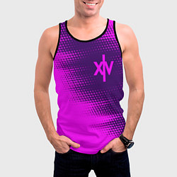 Майка-безрукавка мужская FINAL FANTASY XIV - Абстракция, цвет: 3D-черный — фото 2