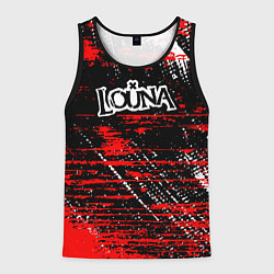 Майка-безрукавка мужская Louna краски, цвет: 3D-черный