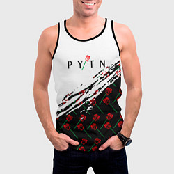 Майка-безрукавка мужская Payton Moormeie PYTN X ROSE, цвет: 3D-черный — фото 2