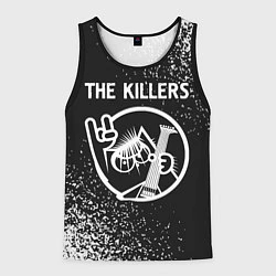 Майка-безрукавка мужская The Killers - КОТ - Краска, цвет: 3D-черный