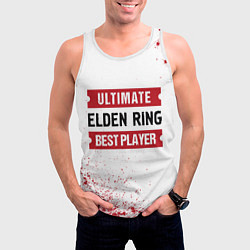 Майка-безрукавка мужская Elden Ring Ultimate, цвет: 3D-белый — фото 2