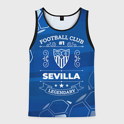Майка-безрукавка мужская Sevilla FC 1, цвет: 3D-черный