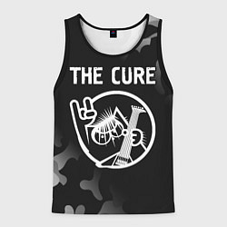 Майка-безрукавка мужская The Cure КОТ Камуфляж, цвет: 3D-черный