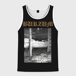 Майка-безрукавка мужская Burzum cockroaches, цвет: 3D-белый