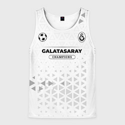 Майка-безрукавка мужская Galatasaray Champions Униформа, цвет: 3D-белый