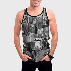 Майка-безрукавка мужская The last of us comix, цвет: 3D-черный — фото 2